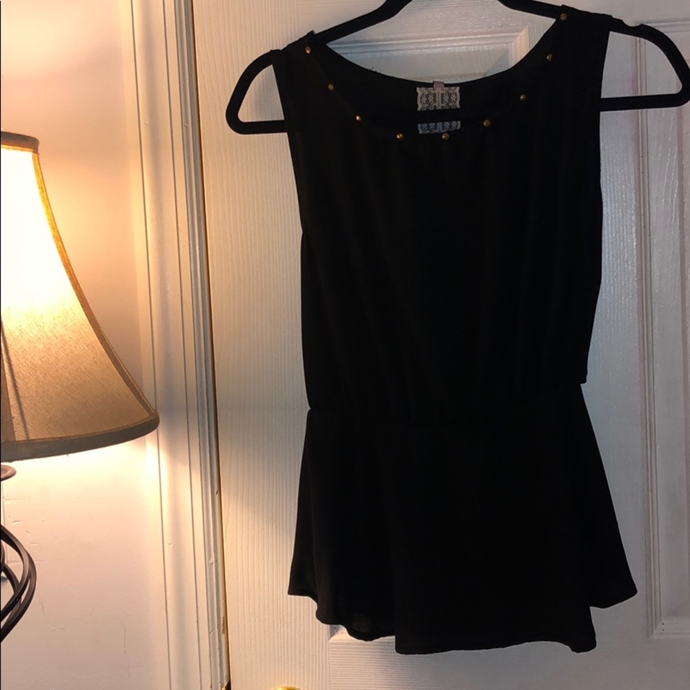Black Peplum